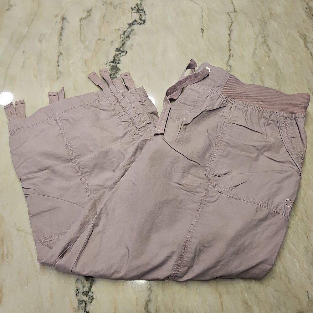 Calvin Klein Performance Capri Pants Womens Size XL Lavender Relaxed